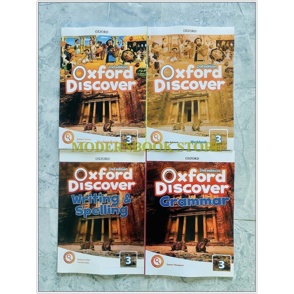 Oxford discover 3 bản 2nd ( trọn bộ 4q )