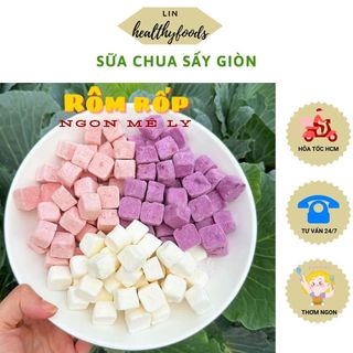 Sữa chua viên trái cây sấy thăng hoa sữa chua sấy khô ăn kiêng