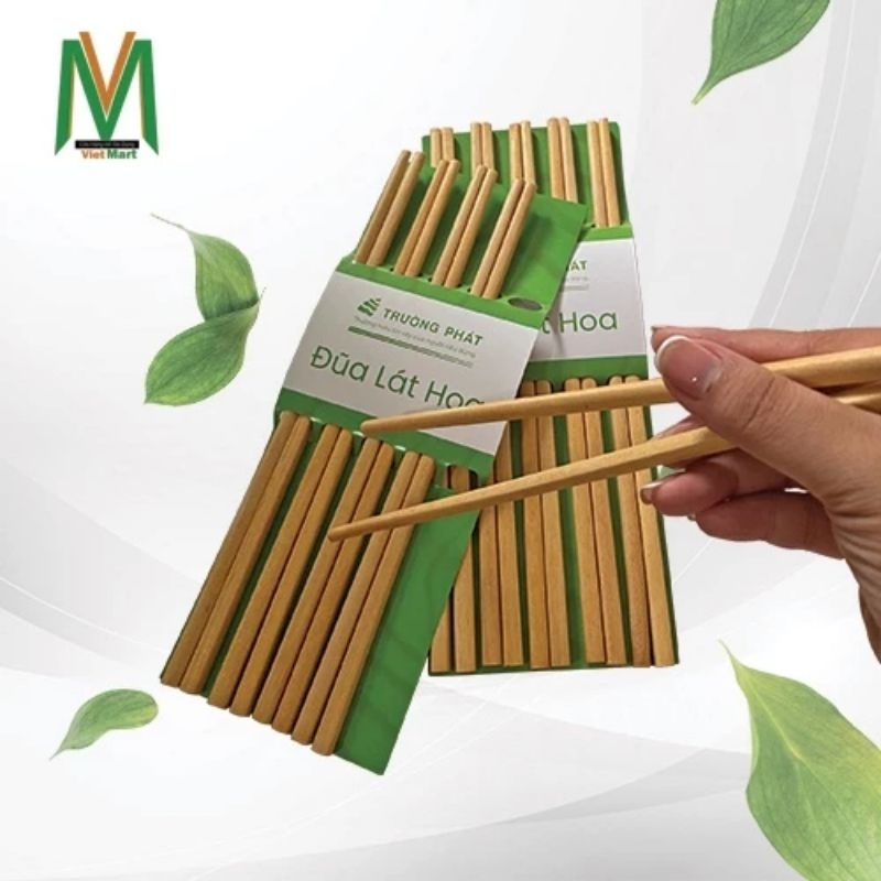 Sét 10đôi đũa Lát Hoa loại 1