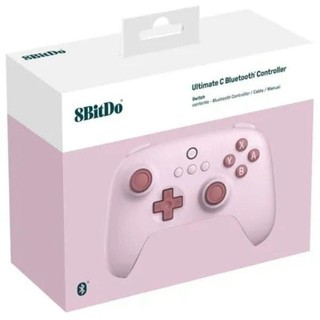 TAY CẦM CHƠI GAME 8BITDO ULTIMATE C BLUETOOTH CONTROLLER CHO NINTENDO SWITCH/ PC/ MOBILE (Màu Xanh/ Cam/ Hồng)