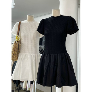 𝐋𝐘𝐂𝐇𝐄𝐍 - Đầm thân hoạ tiết hoa váy xoè