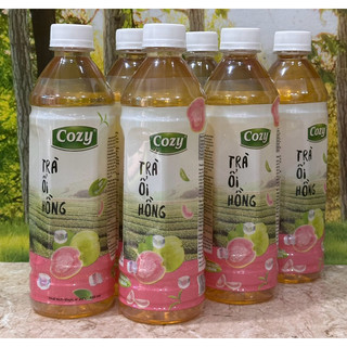  1 Lốc Trà Ổi Hồng Cozy 6 Chai x 455 ml 