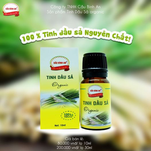 Tinh dầu sả