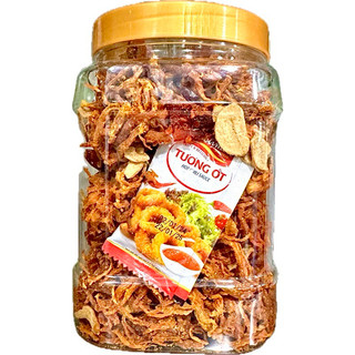 <HŨ 500G> KHÔ HEO CHÁY TỎI