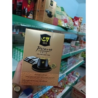 Cà phê hòa tan G7 Gold Picasso latte hộp 252g