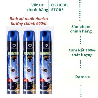 Bình xịt muỗi Hantox Aerosol 600ml/ 400ml