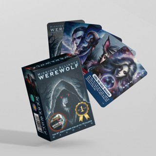 Bộ Bài Ma Sói Ultimate Deluxe Phiên bản 2022, Midnight Alliance Việt Hoá - Phiên Bản Đầy Đủ (60 lá cơ bản + 6 mở rộng)