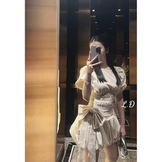Váy kaki xoè bồng 3 màu siêu dễ mặc 🥰