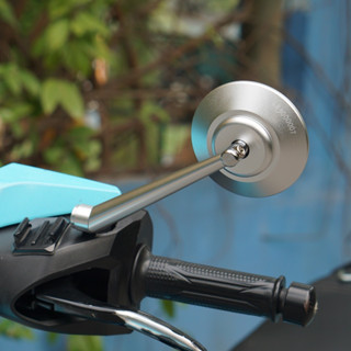 Gương Tròn Rizoma và H2C Nhôm CNC Hàng Xịn Gắn Được Trái+Phải