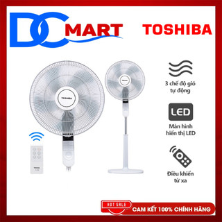 Quạt đứng Toshiba F-LSA20(H)VN- Màu Xám Trắng - Hàng Chính Hãng