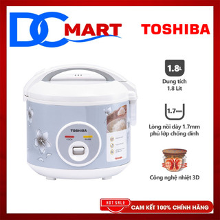 Nồi cơm điện toshiba 1.8 lít rc-18jfmvn - hàng chính hãng