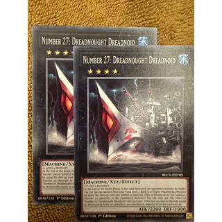 Bài yugioh: Number 27 dreadnought dreadnoid