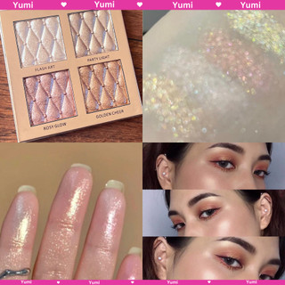 Phấn Bắt Sáng Hightlight  4 Ô  Beauty Glazed