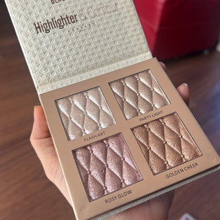 Phấn Bắt Sáng Hightlight  4 Ô  Beauty Glazed