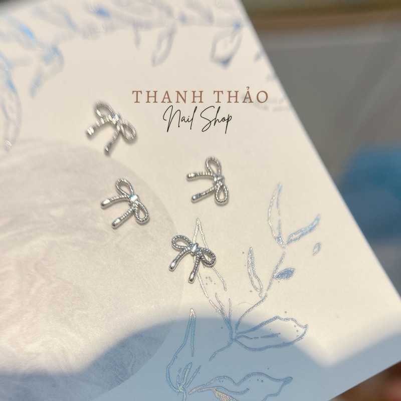 Set charm gắn móng buom, nơ nhiều mẫu ( set 10c )