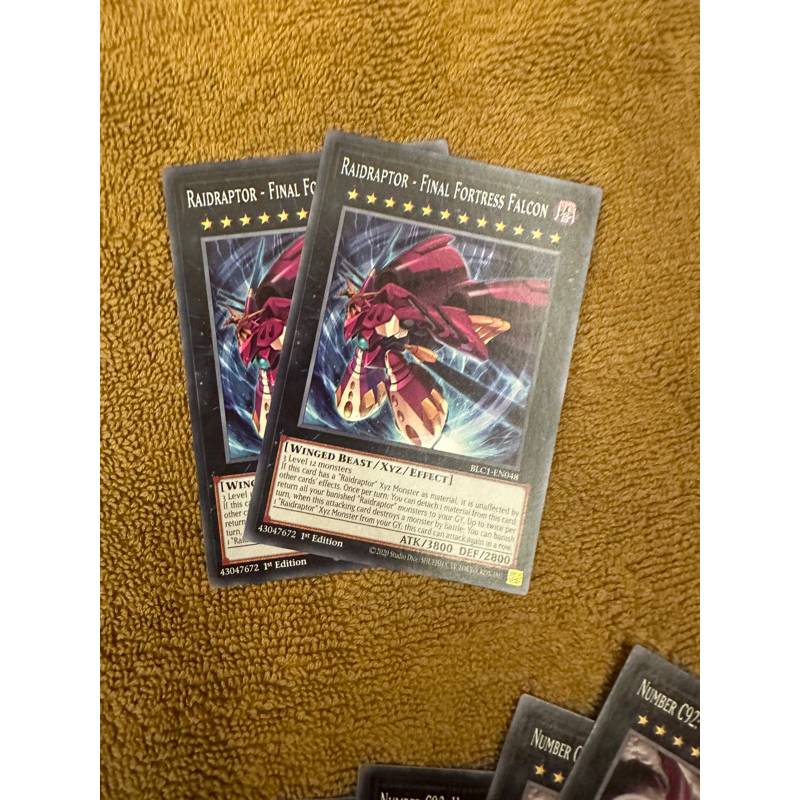bài yugioh: raidraptor-final fortress falcon
