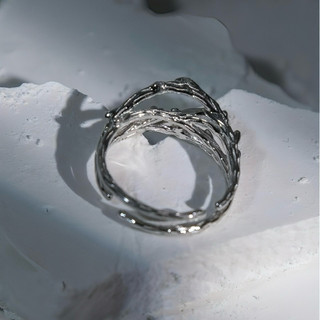 Nhẫn ONER Bạc 925 "Icee Ring" ( Bảo Hành Bạc 1 Năm )