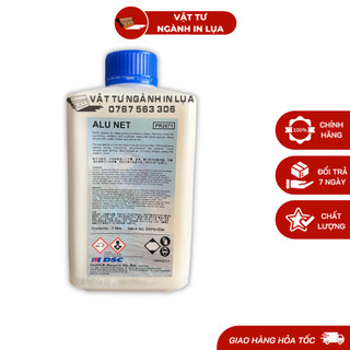 Sữa lau bản in offset, sữa rửa bản kẽm Alunet DSC dùng để tẩy rửa mực dính trên bề mặt bản in, bảo vệ bản kẽm