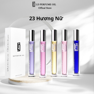Nước hoa Nữ LD PERFUME OIL chính hãng 23 Mùi Hương 12ml - Lưu hương lâu, Bền mùi, Dịu Nhẹ, Quyến rũ, Tinh Dầu Nước hoa