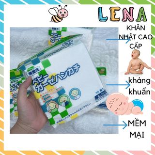 Khăn xô sữa kháng khuẩn xuất Nhật Khăn rửa mặt KIBA mềm mại cho trẻ sơ sinh HÀNG ĐẸP