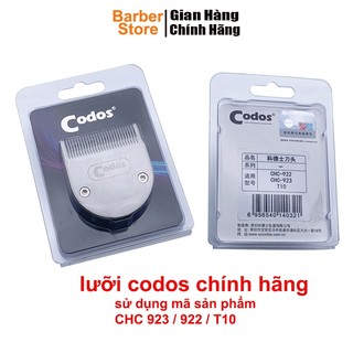 Lưỡi tông đơ cắt tóc codos chc-923/t10/922/929 lưỡi phủ titan sắc bén