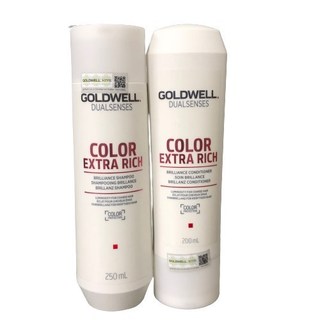 Dầu gội xã giữ màu tóc nhuộm cao cấp Goldwell Dualsenses Color Brilliance Shampoo Conditioner 250ml