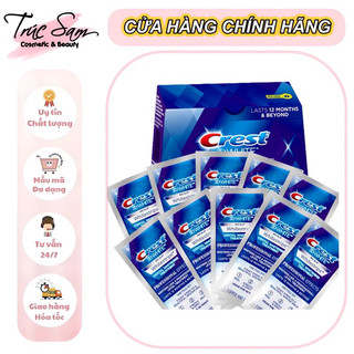 Miếng Dán Trắng Răng Crest 3D White Supreme FlexFit ( Miếng rời )