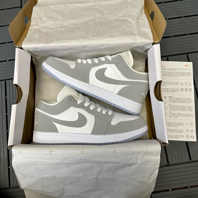 [93 SNEAKER] Giày Sneaker JD Wolf Grey Nam nữ Fullbox
