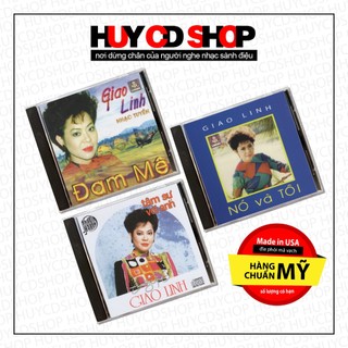Đĩa cd giao linh nhạc vàng trữ tình nhạc lính xưa bolero đĩa lòng trắng huy cd shop
