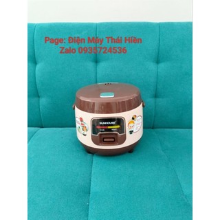 Nồi cơm nắp gài sunhouse 1 lít shd8208c- hàng trưng bày new 99%