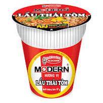 Combo Mỳ cốc, mỳ ly Lẩu thái tôm Modern 67g