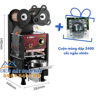 Máy ép ly trà sữa - dán cốc nhựa - dập nắp ly ET-D7