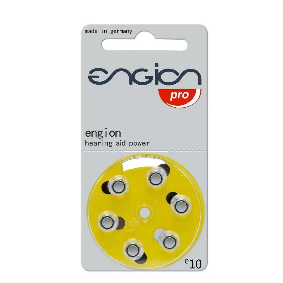 Pin máy trợ thính chuyên dụng nhập khẩu Đức E10 - Vỉ 6 viên
