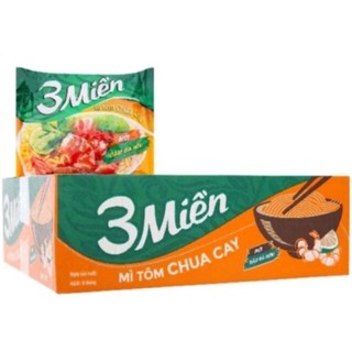 Mì ăn lền 3 Miền tôm chua cay