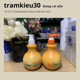 Wax giữ nếp tóc uốn Everflor 250ml