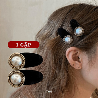 KẸP TÓC PHA LÊ CAO CẤP NHIỀU MÀU - MELY 908
