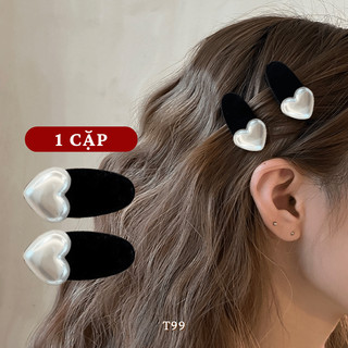 KẸP TÓC PHA LÊ CAO CẤP NHIỀU MÀU - MELY 908