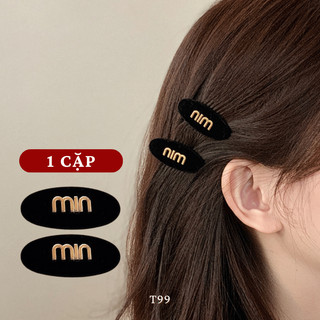 KẸP TÓC PHA LÊ CAO CẤP NHIỀU MÀU - MELY 908