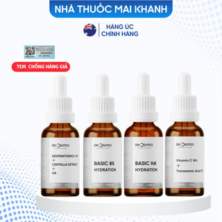 Tinh chất drceutics niacinamide b3, ha basic, b5 basic,txa,arb cấp ẩm phục hồi da 30ml/100ml