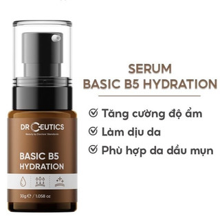 Tinh Chất DrCeutics Niacinamide B3, HA Basic, B5 Basic,TXA,ARB Cấp Ẩm Phục Hồi Da 30ml/100ml