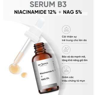 Tinh Chất DrCeutics Niacinamide B3, HA Basic, B5 Basic,TXA,ARB Cấp Ẩm Phục Hồi Da 30ml/100ml