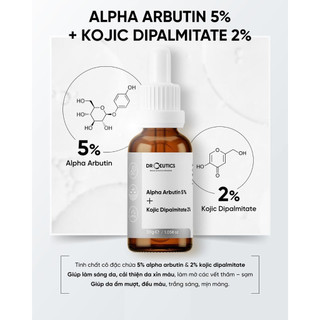 Tinh Chất DrCeutics Niacinamide B3, HA Basic, B5 Basic,TXA,ARB Cấp Ẩm Phục Hồi Da 30ml/100ml