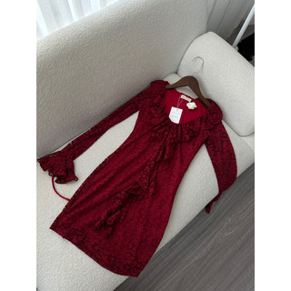 Đầm ren cổ bèo tay bèo - ByVeeStyle