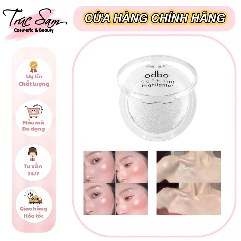Phấn Bắt Sáng Odbo Soft Tint Highlighter OD173
