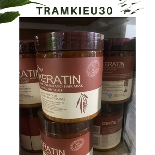Kem ủ tóc (Hấp dầu KERATIN) Ủ tóc cũng cấp dưỡng chất KERATIN COLLAGEN 1000ml( Hủ nâu)