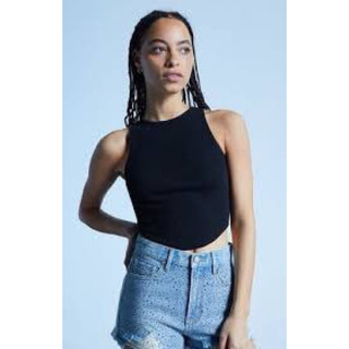 Áo tanktop dáng ngắn dư xịn