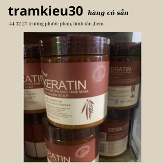 Kem ủ tóc (Hấp dầu KERATIN) Ủ tóc cũng cấp dưỡng chất KERATIN COLLAGEN 1000ml( Hủ nâu)