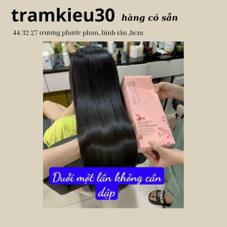 Thuốc Duỗi Ép Tóc Hoa Anh Đào 1 Lần Không Cần Dùng Dập Định Hình Lần 2