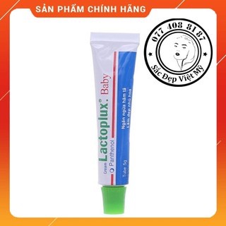 Kem Chống Hăm Cho Bé Sơ Sinh Lactopux Baby tuýp 5gr❤️Kem Bôi Da Ngừa Hăm Tả Cho Trẻ Em Và Người Lớn Tuổi