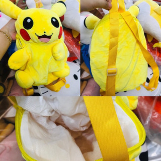 Ba lô gấu bông pikachu, thỏ hàng si giá rẻ đẹp tuyển